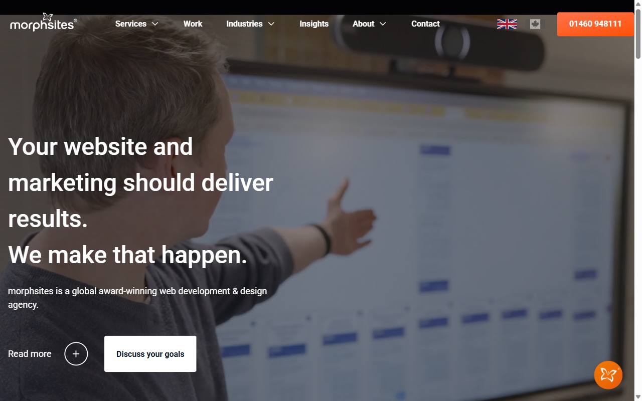 morphsites homepage